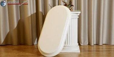 Styropor LED Design Lampe Bayern 10-1000-500-3 ohne LED Spots