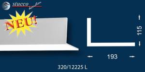 Basisprofil für LED Einbauleuchten und Spots Münster 320 L