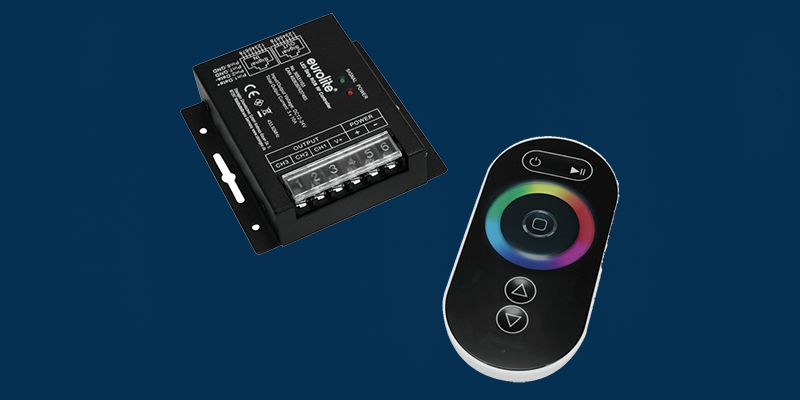 LED RGB Controller mit Touch Fernbedienung