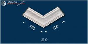 Stuckprofile B9 inneres Eckelement