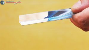 Reflektorleiste mit Schutzfolie Reflektorleiste mit Schutzfolie