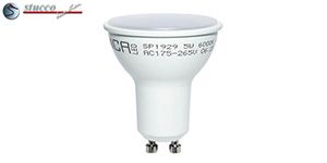 Warmweißer LED Spot mit 5 Watt Leistung Warmweißer LED Spot mit 5 Watt Leistung