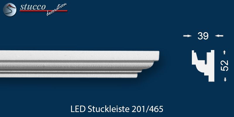 LED Stuckleiste für indirekte Beleuchtung Berlin 201 LED Stuckleiste für indirekte Beleuchtung Berlin 201
