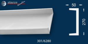 Stuckleiste Bochum 301 für LED Einbauleuchten