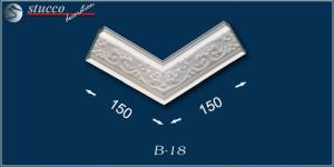 Stuckleisten B18 inneres Eckelement