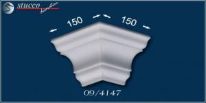 Stuckleisten Frankfurt 09 äußeres Eckelement