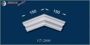 Zierleisten aus Styropor Frankfurt 17 äußeres Eckelement