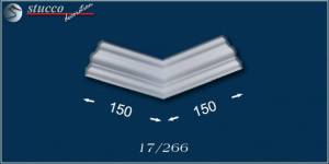 Zierleisten aus Styropor Frankfurt 17 inneres Eckelement