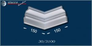 Stuckleisten Glasgow 30 äußeres Eckelement
