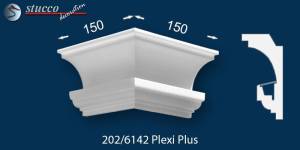 Äußeres Eckelement für indirekte Beleuchtung Essen 202 PLEXI PLUS