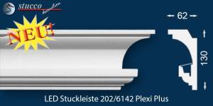 LED Stuckleiste Essen 202 PLEXI PLUS